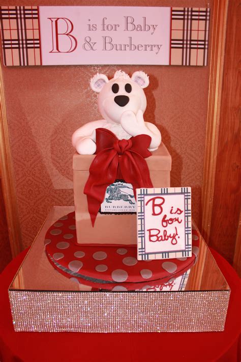 burberry baby shower|burberry themed baby shower.